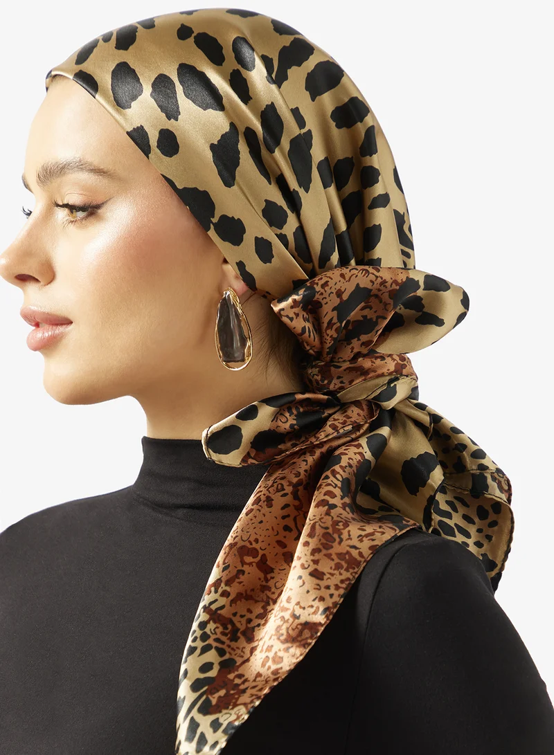 Ginger  Printed Summer Headscarf for Women | Best Price UAE